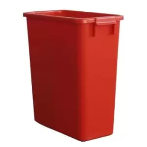 Multi-purpose container, capacity 60 l, LxWxH 555 x 280 x 590 mm, red