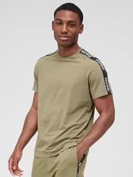 HUGO Bodywear Sporty Logo Lounge T-Shirt, Green Size M Men
