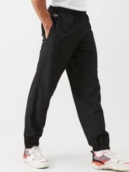 Lacoste Sports Woven Track Pants - Black, Size 7=2Xl, Men