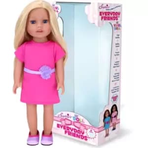 Teamson Kids - Sophia's by 18 All Vinyl Blonde Hair Doll Chloe with Blue Eyes