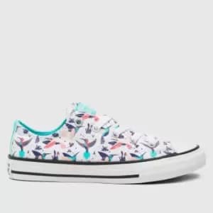 Converse Multi All Star Lo Happy Girls Junior Trainers