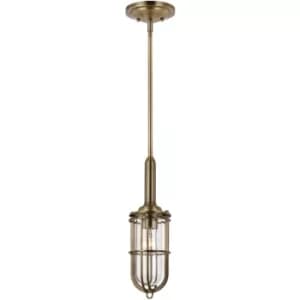 Suspension Urban Restoration Laiton antique sombre 14 Cm