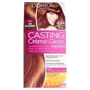 Casting 634 Chestnut Honey Brown Semi Permanent Hair Dye Brunette