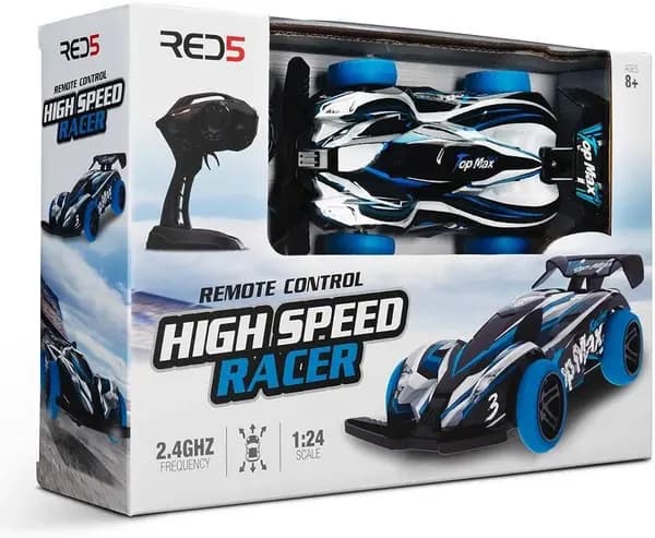 Blue High Speed 1.24 Remote Car