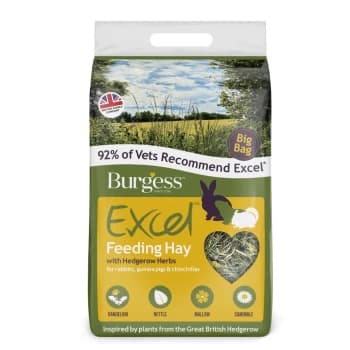 Burgess Excel Feeding Hay with Hedgerow Herbs Pet Food 3kg