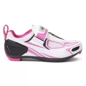 Muddyfox TRI100 Ladies Cycling Shoes - White