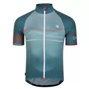 Dare 2b AEP Revolving Short Sleeve Jersey - MedGrnWvePrt