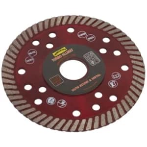 Worksafe WDTA115 Turbo Allmat Diamond Blade Ø115 x 22mm