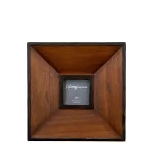 Ingleby Strand Square Photo Frame 3" x 3" (7.5cm x 7.5cm) Brown