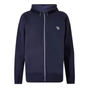 Ps Paul Smith Zebra Zip Hoodie - Blue