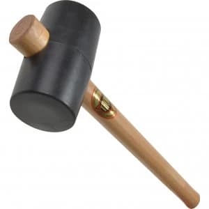 Thor Black Rubber Mallet 525g