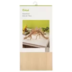 Cricut Basswood 4 Sheets 12" x 6in