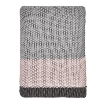 Bedeck of Belfast Kiko Knit Throw - Tuberose