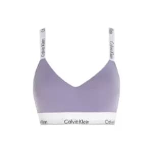 Calvin Klein Lght Lined Bralette (Avg) - Blue