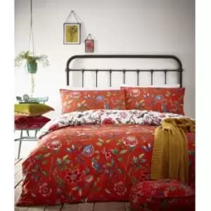 Creative Cloth Pomelo Duvet Cover Set (Double) (Orange) - Orange