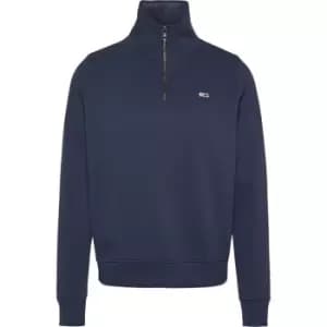 Tommy Jeans Tjw Reg Zip Mock Neck - Blue