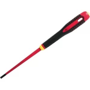 Bahco Ergo Slim VDE Insulated Slotted Screwdriver 3mm 100mm