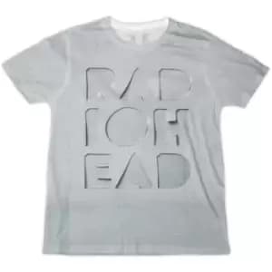 Radiohead - Note Pad Unisex XX-Large T-Shirt - Grey