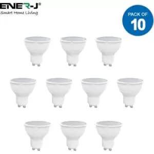 Led Lamp 5W GU10 Plastic Body smd LED 400Lm 6000K pack of 10pcs