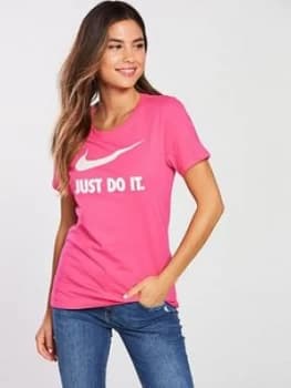 Nike Sportswear JDI Tee Pink Size L Women