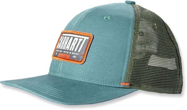Carhartt Canvas Mesh Graphic Cap, blue