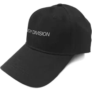 Joy Division - Logo Unisex Baseball Cap - Black