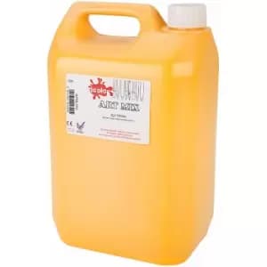 AM5LT/21 Artmix Paint 5 Litre Bright Yellow - Scola
