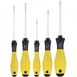 Wiha 302SF ESD Screwdriver set 5 Piece Slot, Phillips