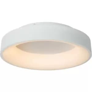 Lucide Lighting - Lucide Mirage Modern Flush ceiling light - Ø45cm - LED Dim. - 1x33W 2700K - White