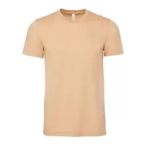 Canvas Unisex Jersey Crew Neck T-Shirt / Mens Short Sleeve T-Shirt (M) (Sand Dune)