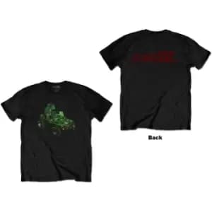 Gorillaz - Group Green Geep Unisex XX-Large T-Shirt - Black