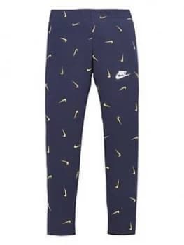 Nike Girls Nsw Favorites All Over Print Leggings