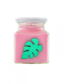 Flamingo Candles Metallic Palm Leaf Scented Candle 200g