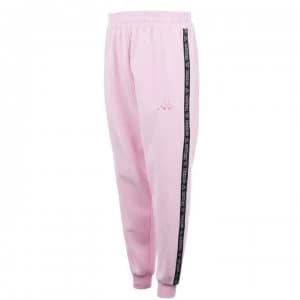Kappa Fleece Jogging Bottoms Ladies - Pink