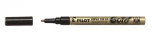 Pilot Super Color Fine Paint Marker Gold PK12