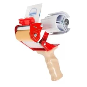 Pacplus Tape Dispenser, Heavy Duty Pistol Grip, for 75MM Wide Tape