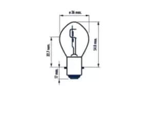 NARVA Light Bulbs 49531 Bulb, headlight