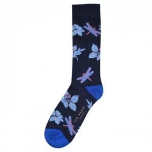 Ted Baker Dragonfly Socks - NAVY