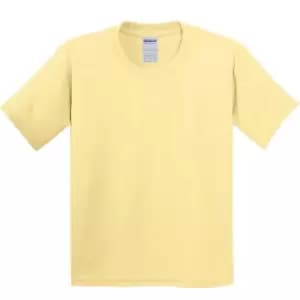 Gildan Youth Unisex Heavy Cotton T-Shirt (S) (Yellow Haze)