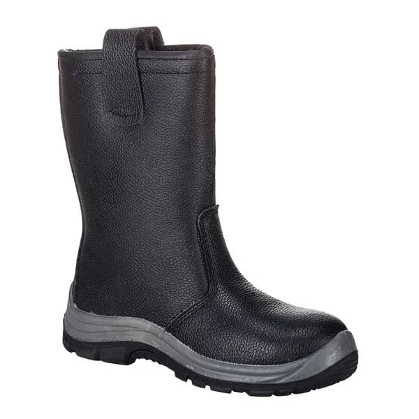 Portwest Steelite S1P CI HRO Safety Rigger Boots FW12BKR41 Colour: Black