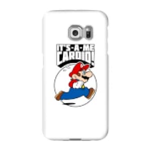 Nintendo Super Mario Cardio Phone Case - Samsung S6 Edge - Snap Case - Gloss