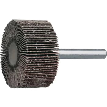 York - 30 X 10MM Flap Wheels - Aluminium Oxide - 3.0MM Shank P180