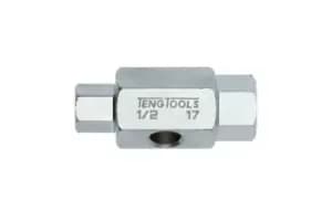 Teng Tools DP1716 Drain Plug Socket: 17mm Hex x 1/2" Hex