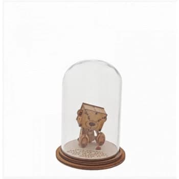 True Friendship (Little Wooden Bear) Figurine