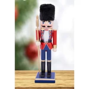 30cm Vintage Style Wooden Nutcracker