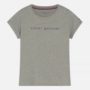 Tommy Hilfiger Womens Tommy Original Short Sleeve T-Shirt - Grey Heather - M