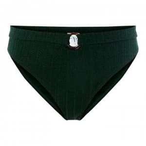 Vero Moda Liberate High Waist Bikini Bottoms - 16 JUNGLE GREEN