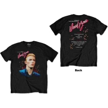 David Bowie - Young Americans Unisex Large T-Shirt - Black