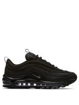 Nike Air Max 97 - Black/Grey, Size 3, Women