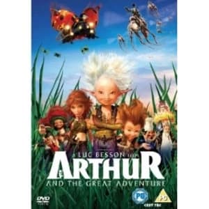 Arthur and the Great Adventure Region 2 DVD